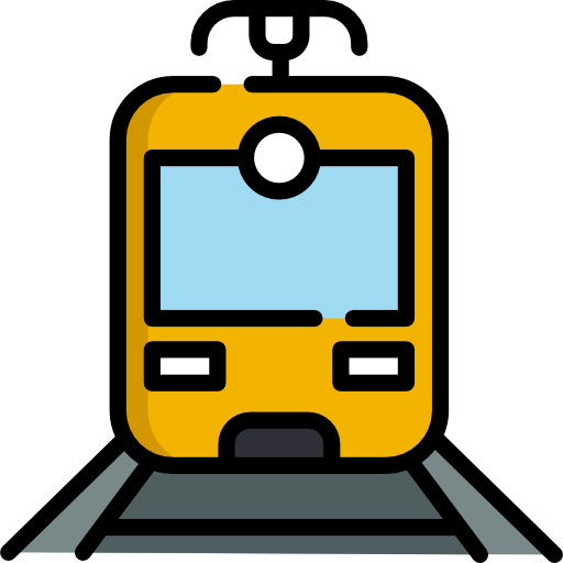 Train Special Lineal color icon