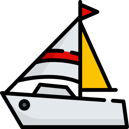 segelboot Special Lineal color icon