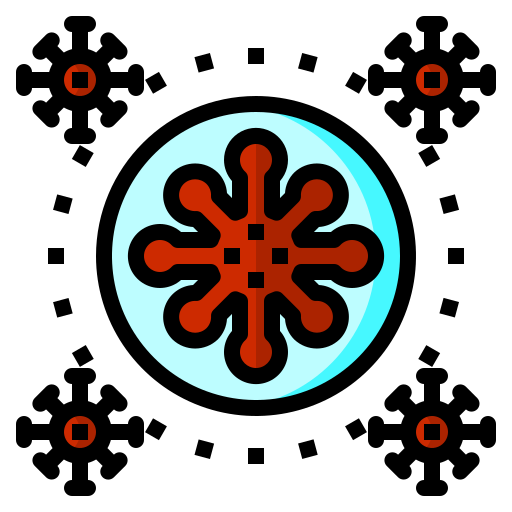 바이러스 Catkuro Lineal Color icon