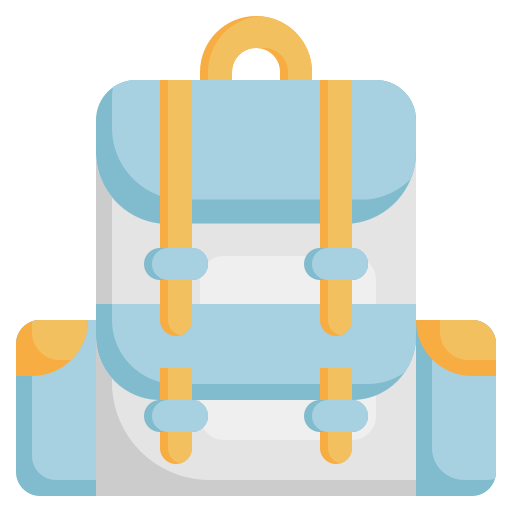 Backpack Surang Flat icon