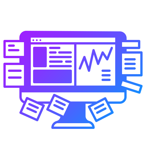 Монитор Generic Flat Gradient иконка