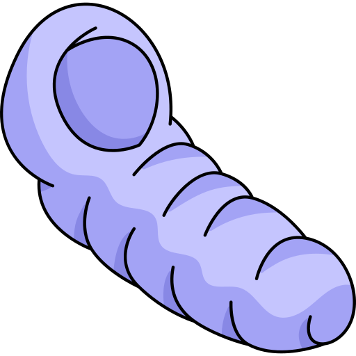 Sleeping bag Generic Thin Outline Color icon