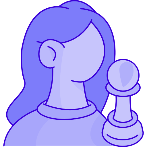 giocatore di scacchi Generic Outline Color icona