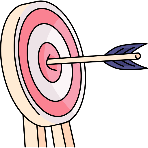 Archery Generic Thin Outline Color icon