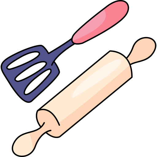 Kitchen utensils Generic Thin Outline Color icon
