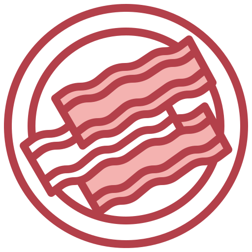 bacon Surang Red Ícone
