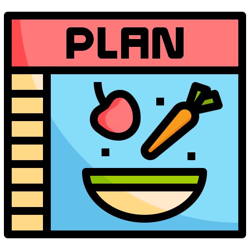 Plan Surang Lineal Color icon