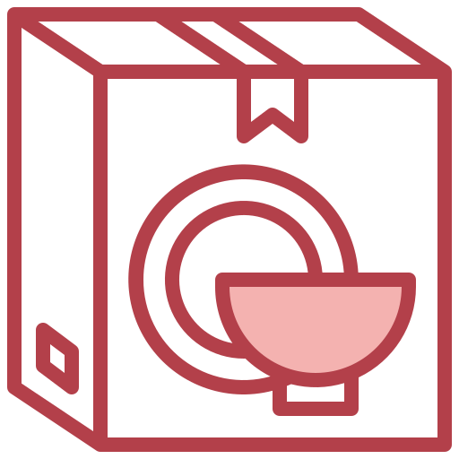 Dishware Surang Red icon