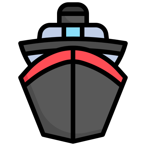 nave da crociera Surang Lineal Color icona