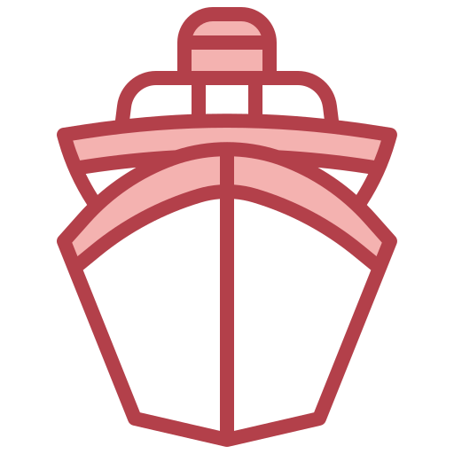 bateau de croisière Surang Red Icône