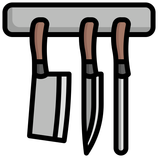 cuchillería Surang Lineal Color icono