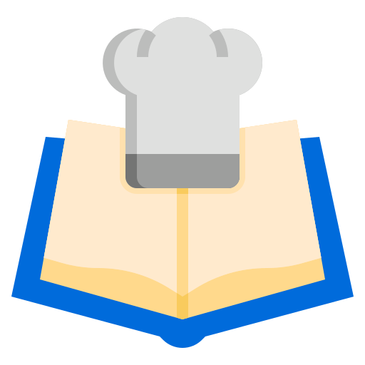 kook boek Surang Flat icoon