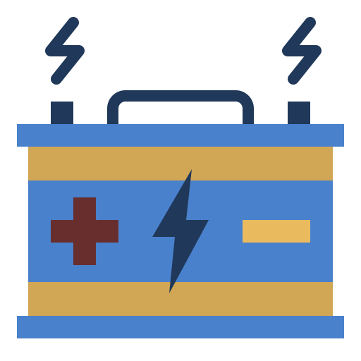 Car battery Generic Flat icon