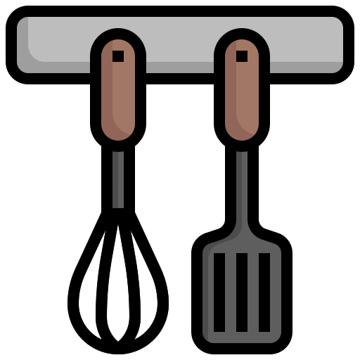 utensilio de cocina Surang Lineal Color icono