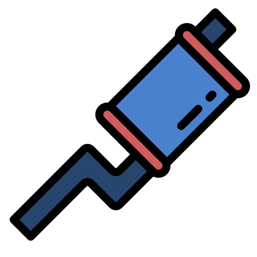 排気管 Generic Outline Color icon