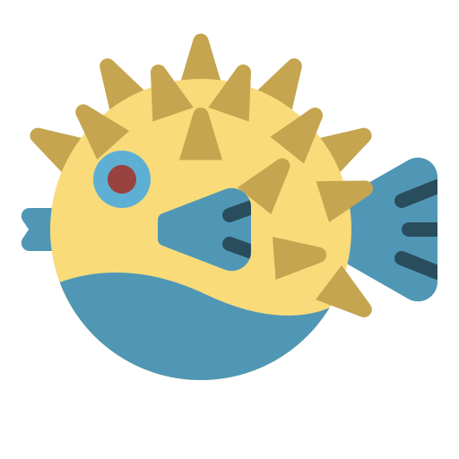 pez globo Generic Flat icono