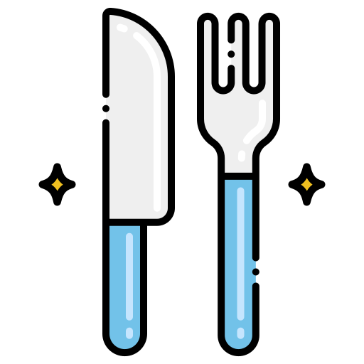 Cutlery Flaticons Lineal Color icon