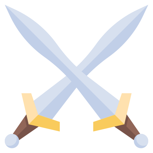 Swords Surang Flat icon