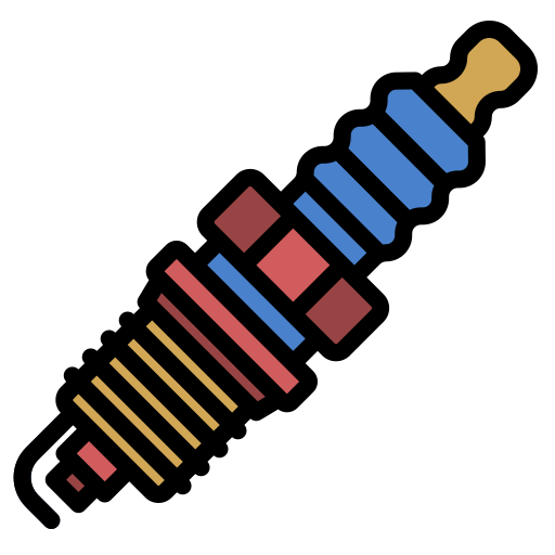 Свеча зажигания Generic Outline Color иконка