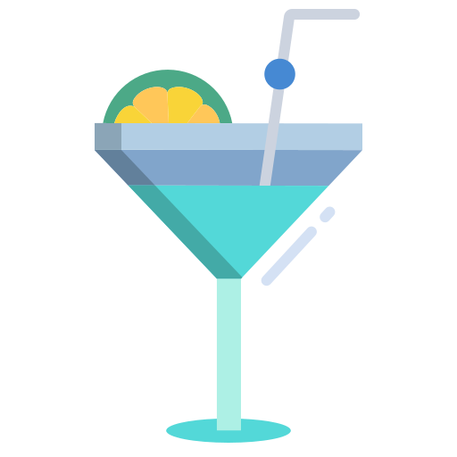 cocktail glas Icongeek26 Flat icon