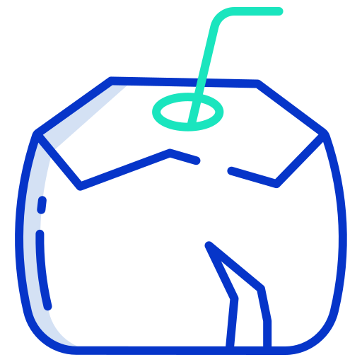 Coconut drink Icongeek26 Outline Colour icon