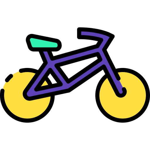 bicicleta Good Ware Lineal Color icono