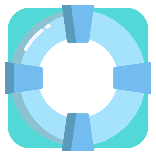 Lifesaver Icongeek26 Flat icon