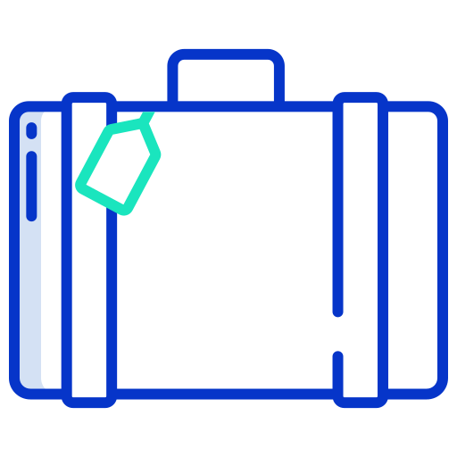 Suitcase Icongeek26 Outline Colour icon