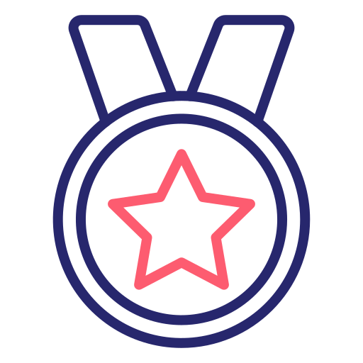 배지 Generic Outline Color icon