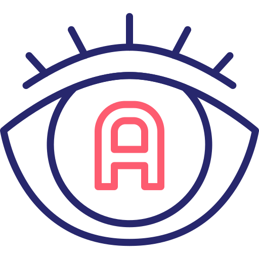 vision Generic Outline Color icon