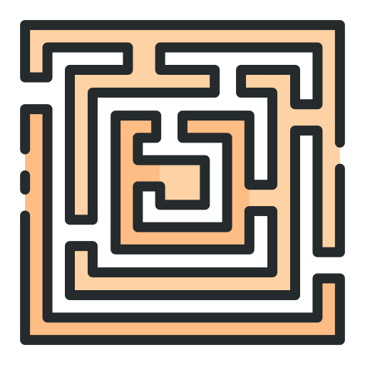 Maze Good Ware Lineal Color icon