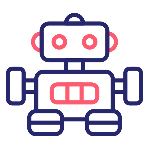 로봇 Generic Outline Color icon