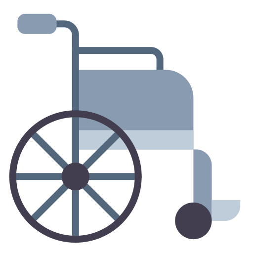 Wheelchair Good Ware Flat icon