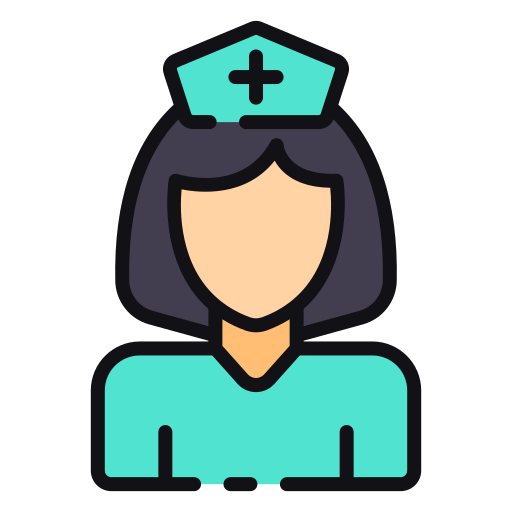 verpleegkundige Good Ware Lineal Color icoon