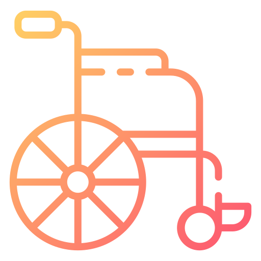 silla de ruedas Good Ware Gradient icono