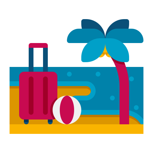 Vacation Flaticons Flat icon