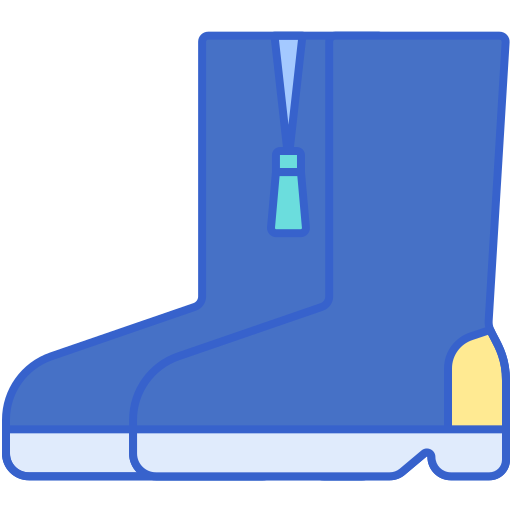 bottes Flaticons Lineal Color Icône