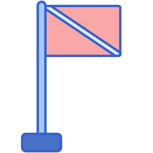 フラグ Flaticons Lineal Color icon