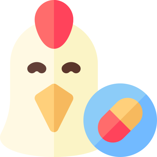 Poultry Basic Rounded Flat icon