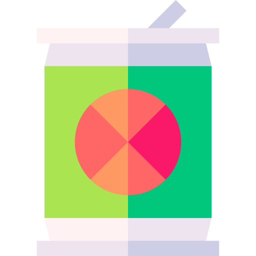 orangensaft Basic Straight Flat icon
