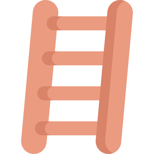 Ladder Kawaii Flat icon