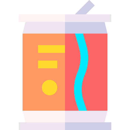 cola Basic Straight Flat icon
