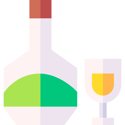 알코올 음료 Basic Straight Flat icon