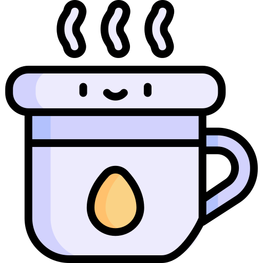 Mug Kawaii Lineal color icon