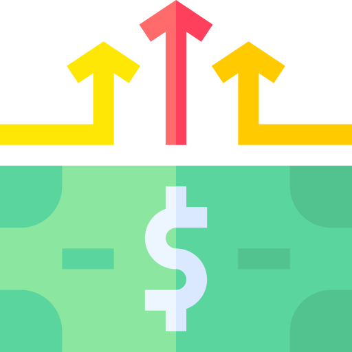 お金 Basic Straight Flat icon