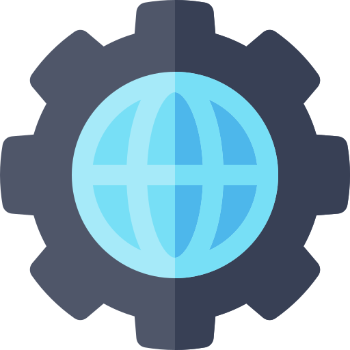 세계 Basic Rounded Flat icon