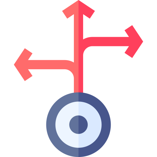 opciones Basic Straight Flat icono