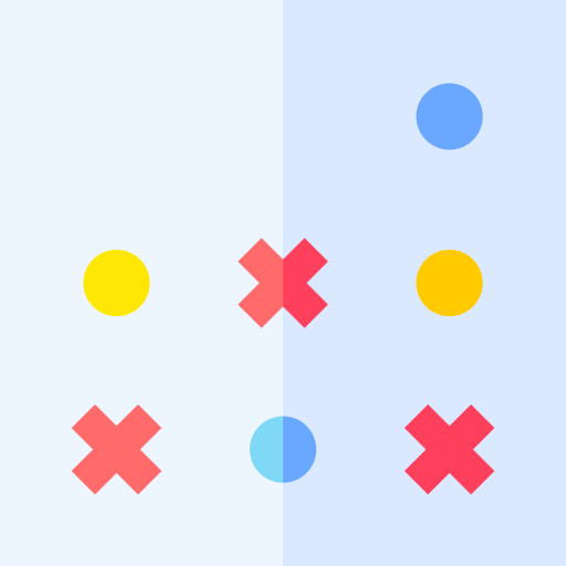 tic tac toe Basic Straight Flat icon