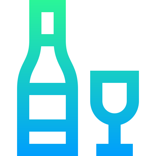 ワイン Super Basic Straight Gradient icon