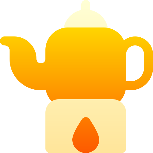czajniczek Basic Gradient Gradient ikona